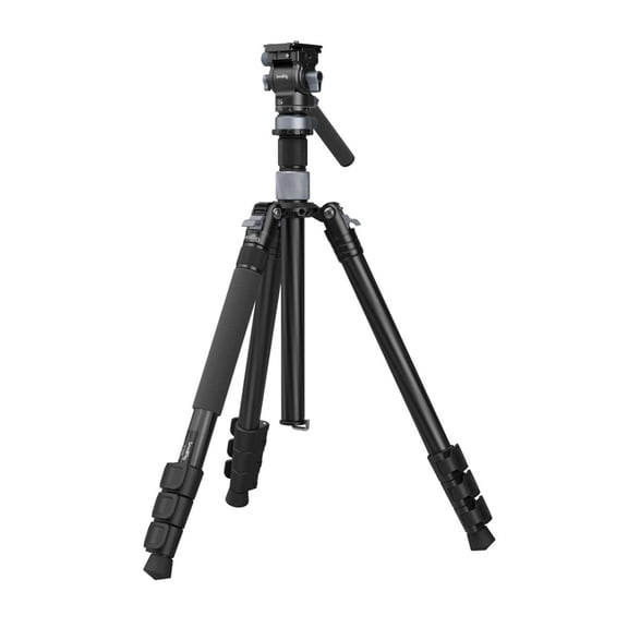 SmallRig 63" Video Tripod Stand Carbon Fiber Tripod Monopod 4kg / 8.82 lbs -4221