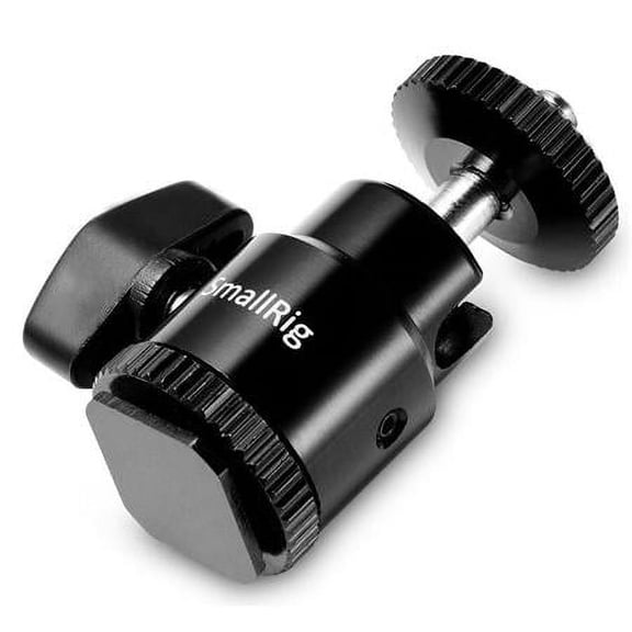 SmallRig LCD Monitor Shoe Adapter Hot Shoe Mount with Additional 1/4" Screw 761