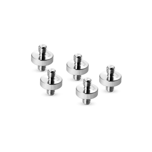 SmallRig Multi-Function Double Head Stud with 1/4" to 1/4" Thread, 5-Pack