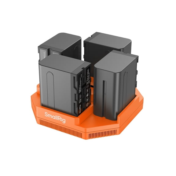 SmallRig NP-F 4-Channel Camera Battery Charger
