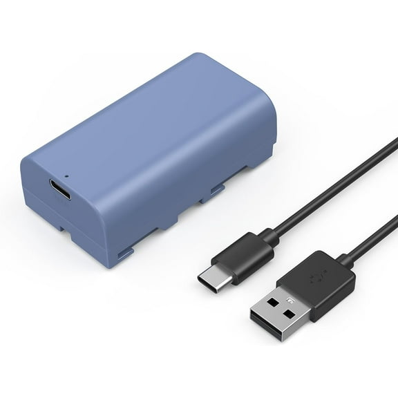 SmallRig NP-F550 Battery 3500mAh Replacement Battery for Sony NP-F550 F570 F750 F770 F950 F960 F970, USB-C Fast Charging Rechargeable Camera Battery for Monitors, LED Video Lights, Camcorders - 4331