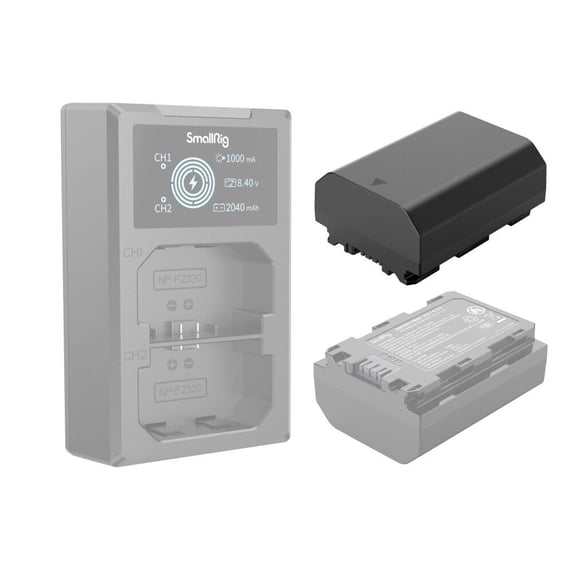 SmallRig NP-FZ100 Battery for Sony A7R V/A7 IV/FX3 (1PC) 2040mAh for Sony Camera-4074