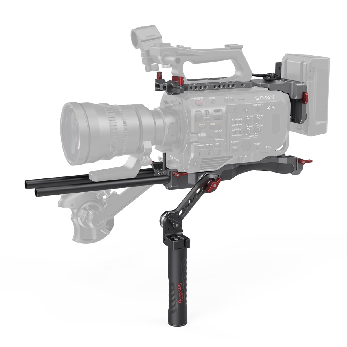 Fx9 Rig SmallRig Professional Kit with VCT Shoulder Pad, Top Plate, Rosette ...