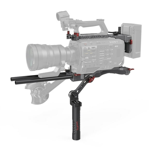 SmallRig Professional Kit with VCT Shoulder Pad, Top Plate, Rosette Handle Grip for Sony FX9