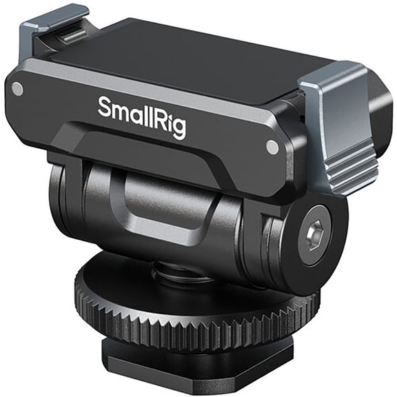 SmallRig Quick Release Adapter Mount with Cold Shoe Adapter for DJI Osmo Action 5 Pro/4/3 Camera