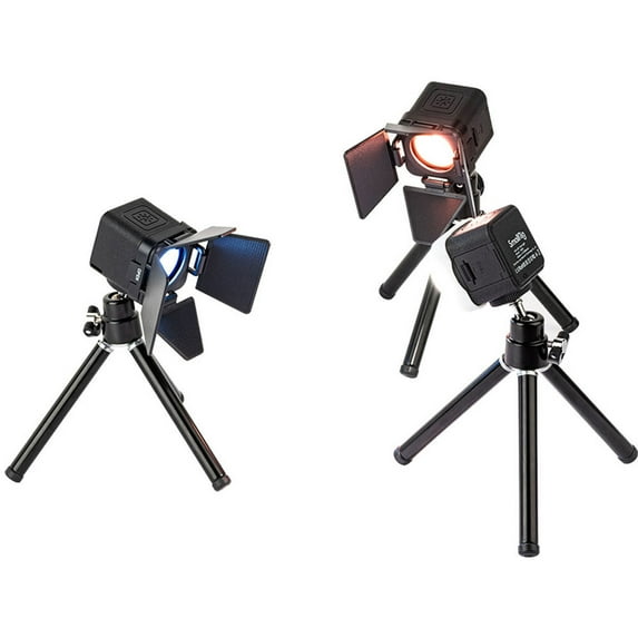 SmallRig RM01 Video LED 3 Light Kit, Adjustable Brightness, On Camera Lighting, 3 Pack