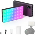 thumbnail image 1 of SmallRig RM120 RGB Video Light, 5000mAh 180 Minutes Portable Camera Light 7W Output Power, LED Video Light Panel, 2500-8500K CRI TLCI 98+ for TikTok, Content Creator, Photographer 3808, 1 of 9