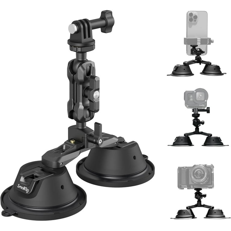 Free Shipping! SmallRig Suction Cup Mount for GoPro, DSLR