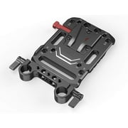 SmallRig V-Mount Battery Plate with Dual 15mm Rod Clamp