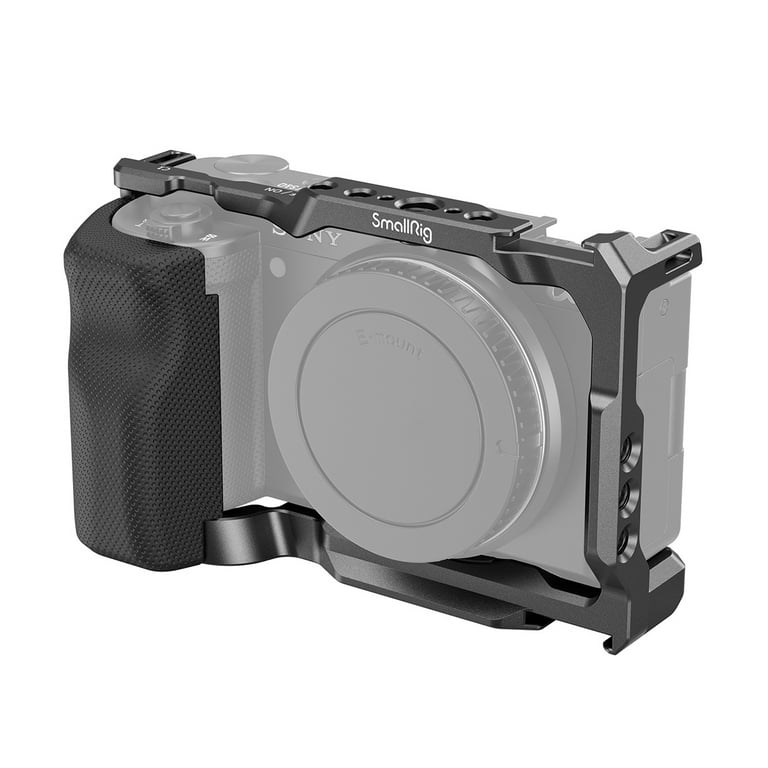 SmallRig ZV-E10 Cage with Silicone Handle and Built-in