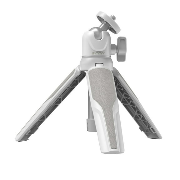 SmallRig simorr Vigor VT-10 Vlog Tripod, Ronda White