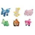 thumbnail image 1 of Smaller Breed 4" Dog Toys Animal Themed Adorable Plush Squeaker for Your Lil Pal (Full Set - All 6 Toys), 1 of 7