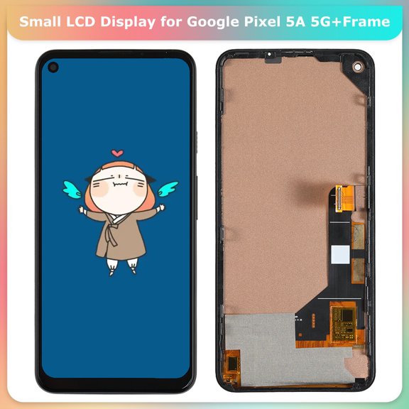 Smaller LCD Display Touch Screen Digitizer Frame Assembly For Google Pixel 5A 5G