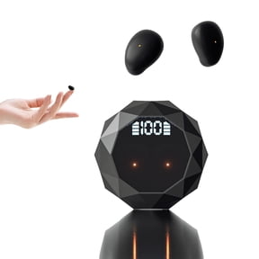 Smallest Bluetooth Mini Small Invisible Earbuds Sleeping for Small Ears Wireless Bluetooth Hidden for Work Micro Tiny Discreet Earbuds for Small Ears