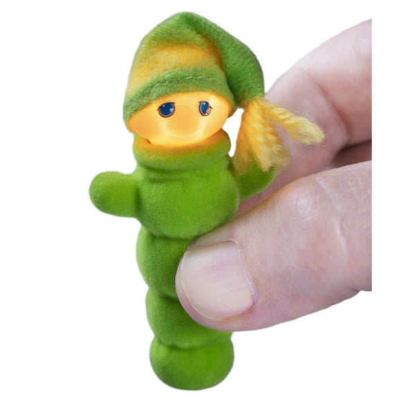Smallest Glo Worm A tiny replica of the 80s doll that really glows!