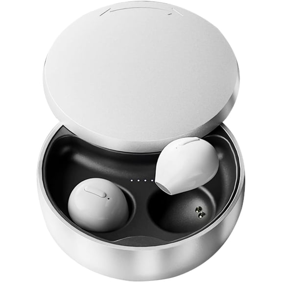 Smallest Invisible Earbuds Wireless Ear Buds Bluetooth in Ear Mini Discreet Small Tiny Earpiece Sleep Earbuds Hidden with Charging Case Headphones for Small Ears Work Sleeping Android