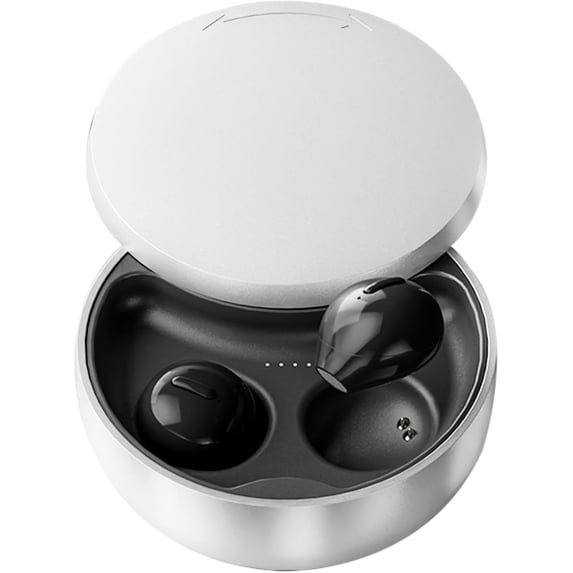 Smallest Invisible Earbuds Wireless Ear Buds Bluetooth in Ear Mini Discreet Small Tiny Earpiece Sleep Earbuds Hidden with Charging Case Headphones for Small Ears Work Sleeping Android