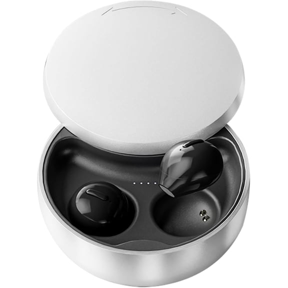 Smallest Invisible Earbuds Wireless Ear Buds Bluetooth in Ear Mini Discreet Small Tiny Earpiece Sleep Earbuds Hidden with Charging Case Headphones for Small Ears Work Sleeping Android