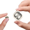 thumbnail image 1 of Smallest Invisible Mini Earbuds Wireless Bluetooth, Low Profile Micro Tiny Discreet Hidden Earbuds for Work, Small Headphones, Invisible Sleep Wireless Earphone IPX5 Waterproof for Small Ear Canals, 1 of 8