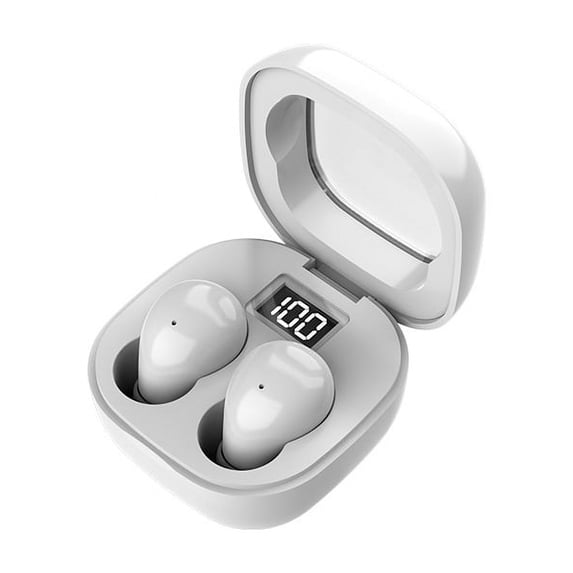 Smallest Invisible Wireless Earbuds, Nearly Invisible Bluetooth Headphones Tiny Hidden in Ear, IPX5 for Work, Sleeping, Small Ear Canals