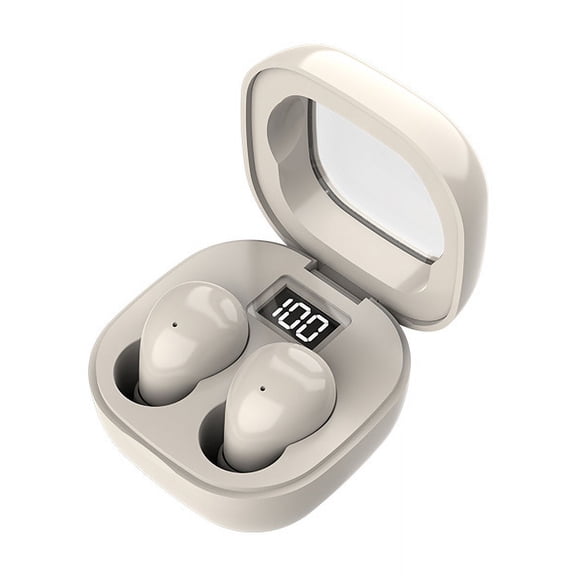 Smallest Invisible Wireless Earbuds, Nearly Invisible Bluetooth Headphones Tiny Hidden in Ear, IPX5 for Work, Sleeping, Small Ear Canals