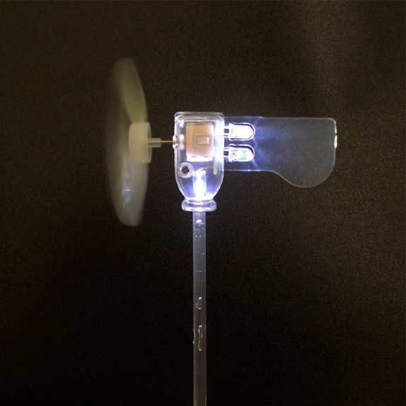 Smallest LED Wind Turbines Generator Teaching Tools Sample Template Model