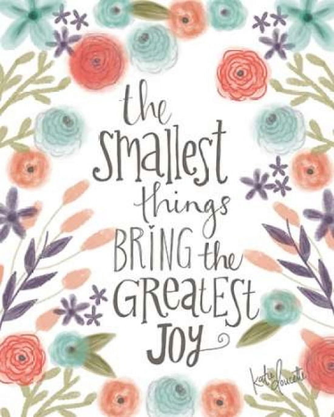 Smallest Things Canvas Art - Katie Doucette (24 x 30)