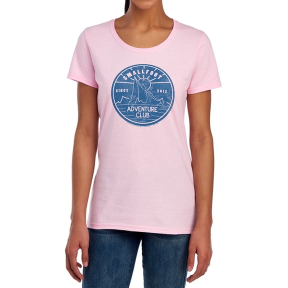Smallfoot Adventure Club Women's T Shirt, Pink, 2X-Large