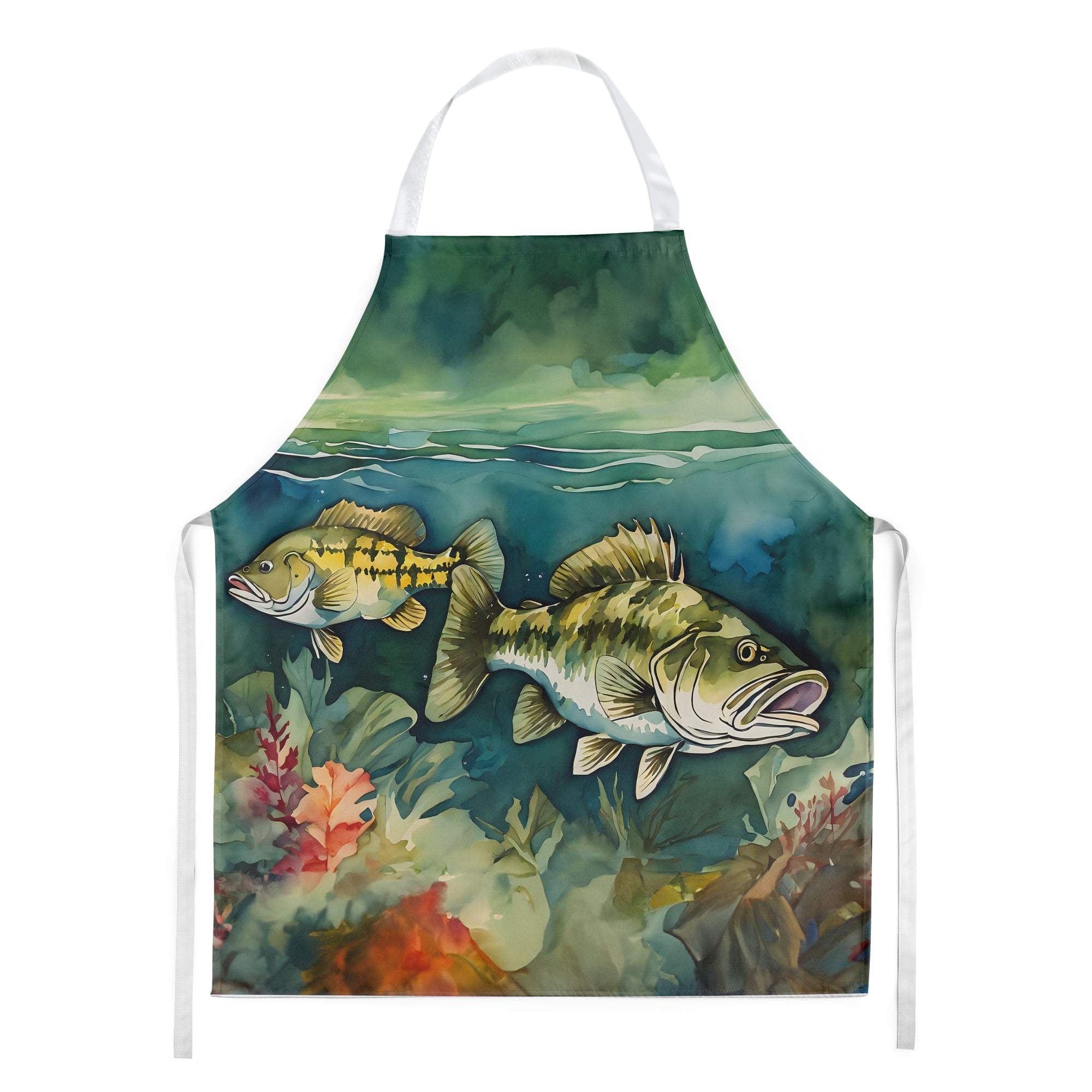 Smallmouth Bass Apron 27 in x 30 in