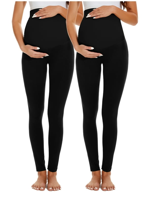 Women's Maternity Leggings Casual Pregnancy Pants Clothes