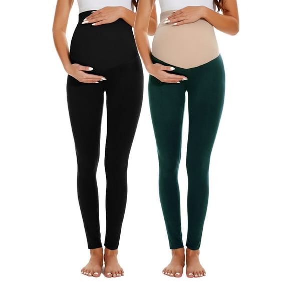 Women's Maternity Leggings Casual Pregnancy Pants Clothes