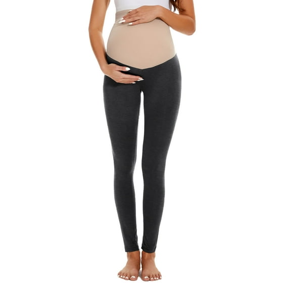 Women's Maternity Leggings Casual Pregnancy Pants Clothes