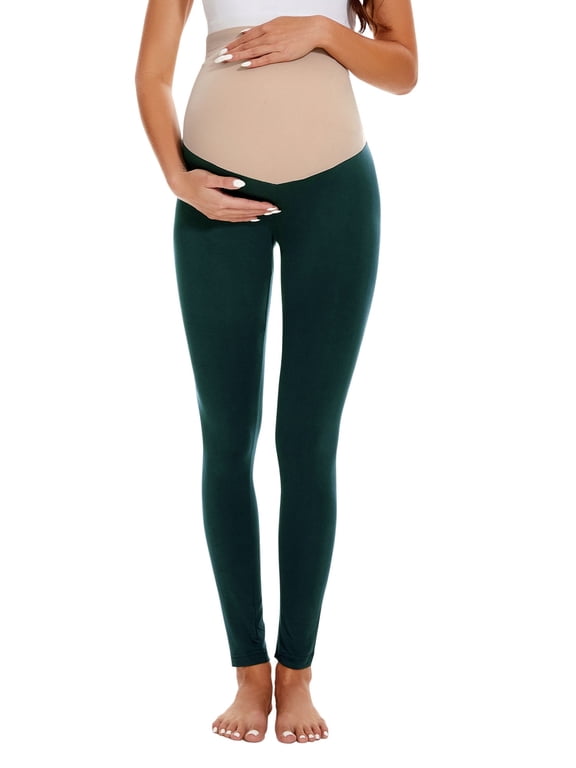 Women's Maternity Leggings Casual Pregnancy Pants Clothes