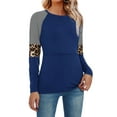 thumbnail image 1 of Women's Maternity Nursing Shirt Top Long Sleeve Patchwork Breastfeeding Clothes, 1 of 5