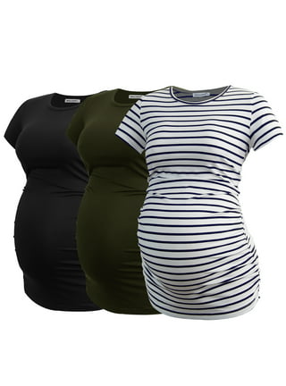 Emprella Maternity Underwear Under Bump, 5 Pack Women Cotton Pregnancy  Postpartum Panties - S