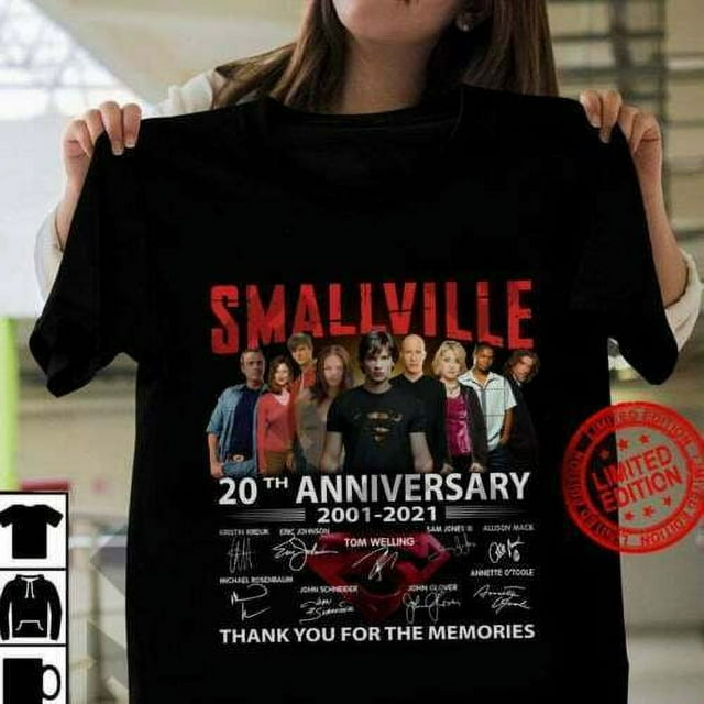 Smallville Tv series 20th Anniversary 2001 2021 signatures thank you T ...