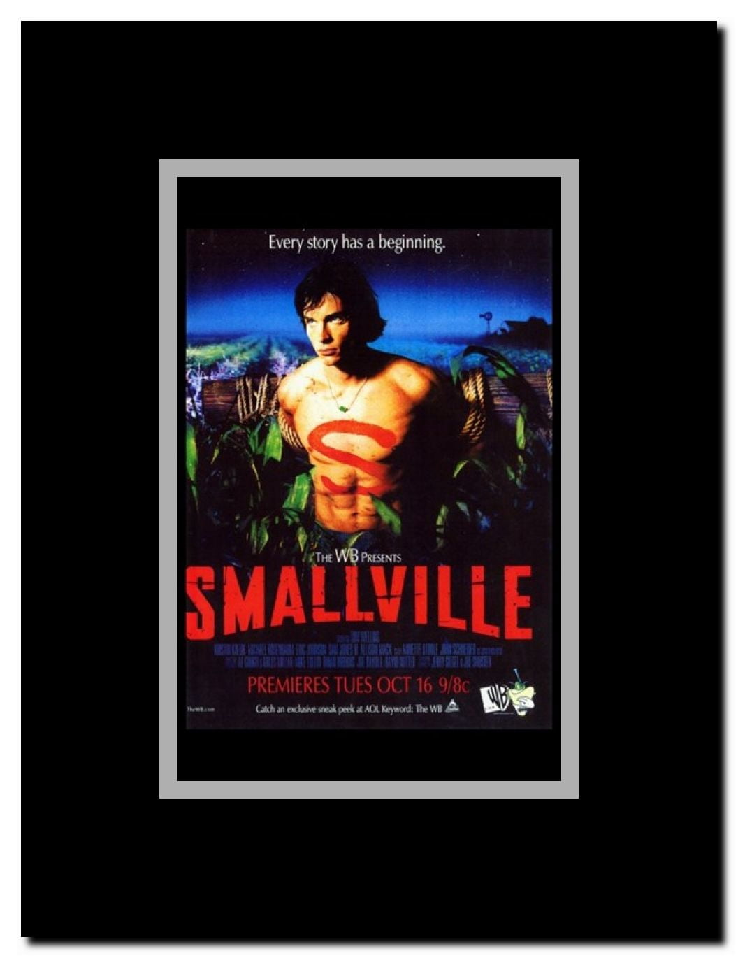 Smallville - style A Framed Movie Poster