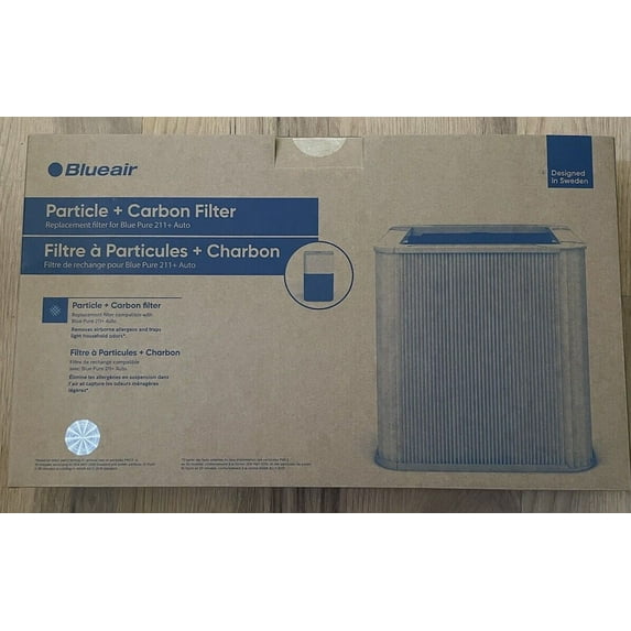 Smallzonex Particle + Carbon Replacement Filter for Blue Pure 211+ Auto Air Purifier