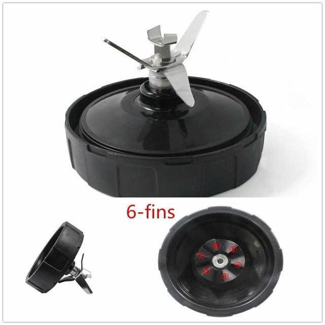 Smallzonex Replacement 6 Fin Blade for Nutri Ninja Auto IQ Blenders
