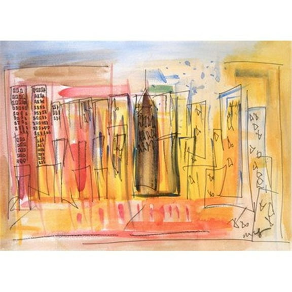 Smara by Parvez Taj Painting Print on Wrapped Canvas