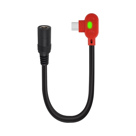 Smarkey 12V Heated Jacket Battery Step-Up Adapter Charger Magic Cable, Type-C to DC 5.5mm , Compatible for Milwaukee, M12, Makita, Snap-on, Metabo, Craftsman, AEG Heated Gear ( For 12V Heated Jacket)