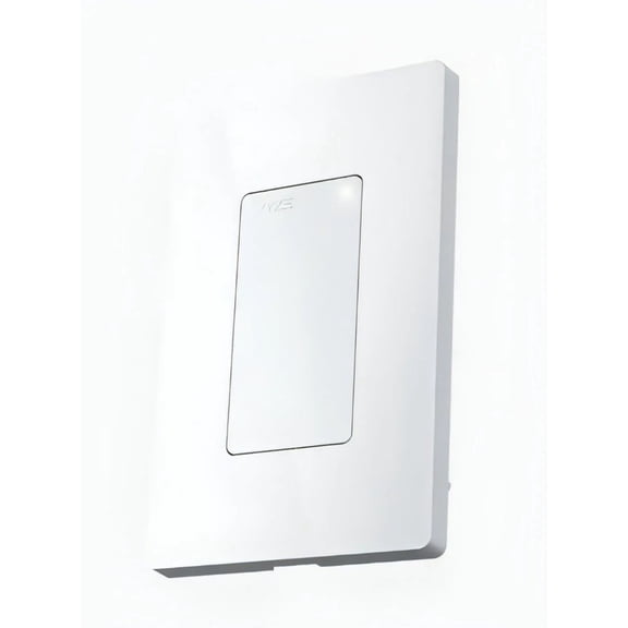 Smart 15 Amp Programmable Touch and Push Button Light Switch, White (1-Pack)