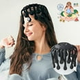 thumbnail image 1 of Smart 20-Claw Electric Head Massager Deep Scalp Massage Device with 5 Modes Voice Control TMS Pulse Technology Wireless Stress Relief Sleep Aid for Home and Travel (Black-Large Motor), 1 of 9