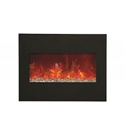 Smart 25 unit - 11 3/4 in depth 3 sided glass fireplace