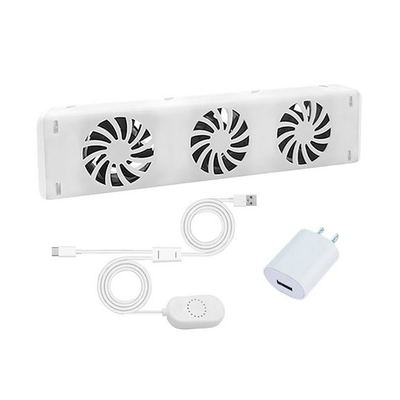 Smart 3-Fan Magnetic Fireplace Cooling Fan Household Radiator Fan Radiator Booster Extension Set Ventilator Fan Smart Cooling Fa