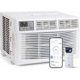 thumbnail image 1 of Smart 3-in-1 Window Air Conditioner, 12000 BTU, Cooling, Dehumidifier & Fan, Ultra Quiet, WiFi & Remote, Energy Efficient, Easy Install, White, 1 of 7