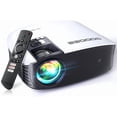 thumbnail image 1 of Smart 4K Projector with 5G WIFI and Bluetooth, Built-in Apps, Dolby Audio, 800ANSI Outdoor Projector, 400" Zoom Home Theater Projector Compatible with TV Stick,iOS,Android, 1 of 5