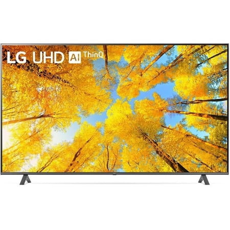 Smart 4K UHD LED TV with ThinQ AI WebOS 22 & Filmmaker Mode, Black