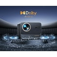 thumbnail image 1 of [Netflix Certified & Dolby Audio] WiMiUS 4K Projector with WiFi and Bluetooth, 700ANSI Lumens, Auto Focus & 6D Keystone, Built-in Streaming Apps, Outdoor & Home Theater Movies, 1 of 8