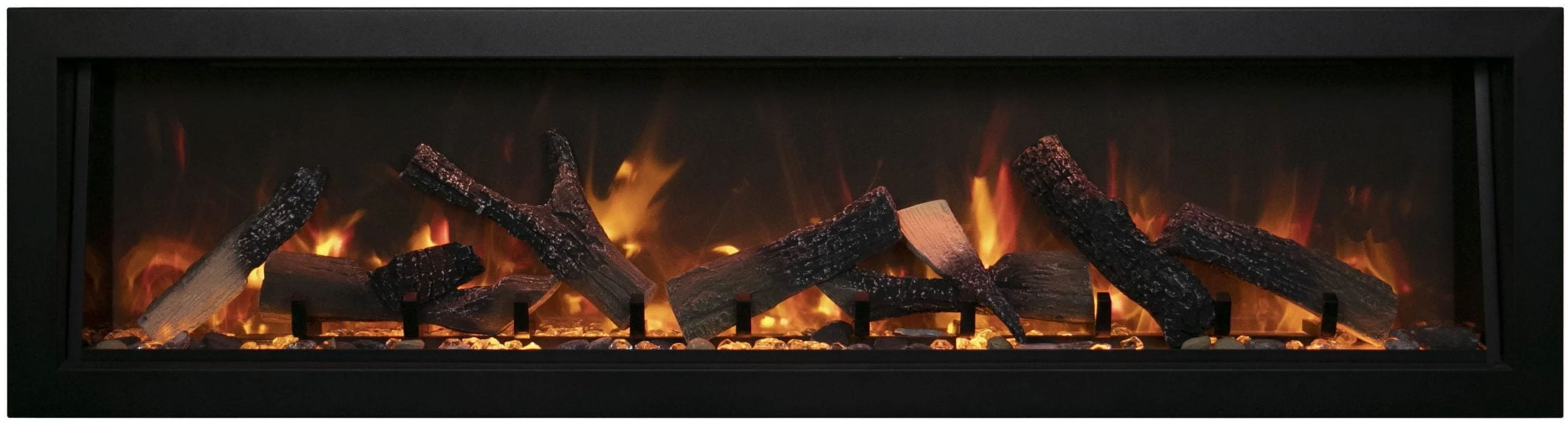 Smart 50" Electric Deep Built-in only comes with optional black steel surround